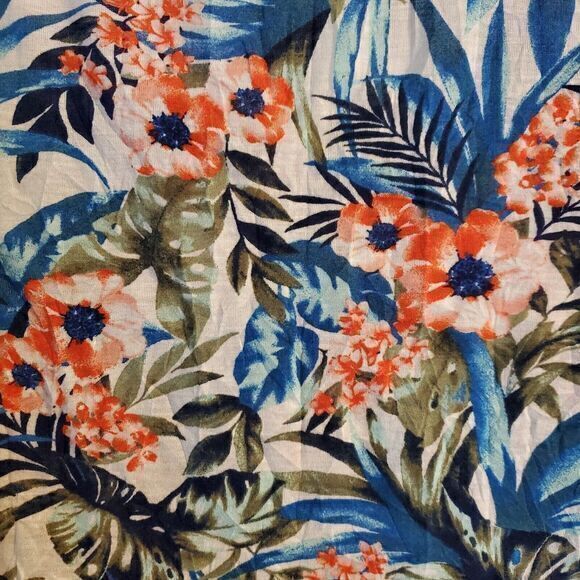 French Laundry Top Plus Womens 3X Tropical floral sleeveless Lightweight Beachy - Picture 10 of 11